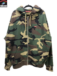 パーカー 24AW Small Box Zip Up Hooded Sweatshirt XL