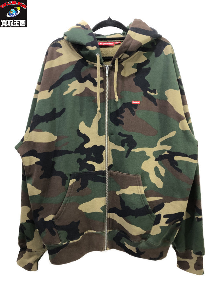 パーカー 24AW Small Box Zip Up Hooded Sweatshirt XL