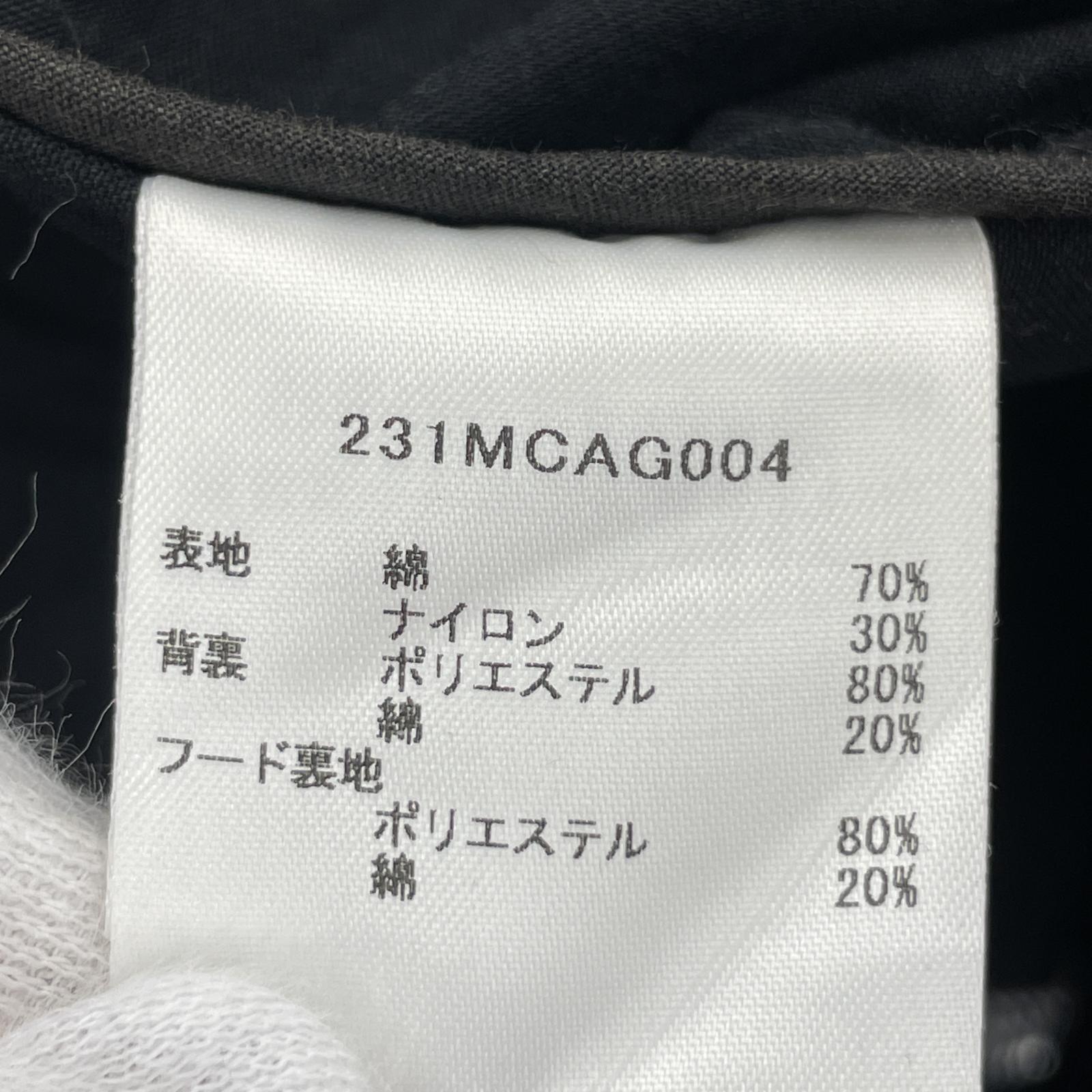 ジャケット 231MCAG004 38 ブラック