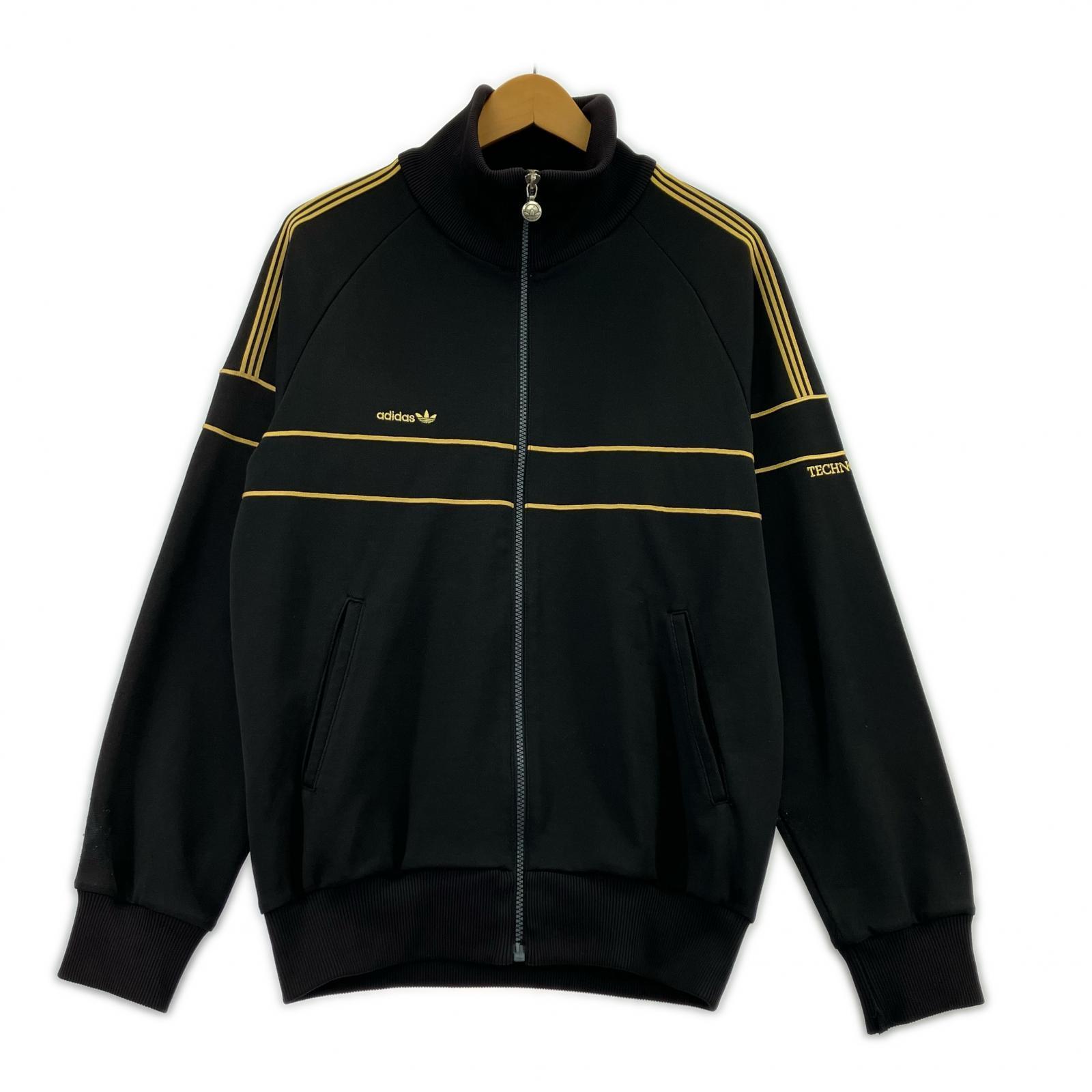 ジャケット adidas 西ドイツ製 トラックジャケット ブラック