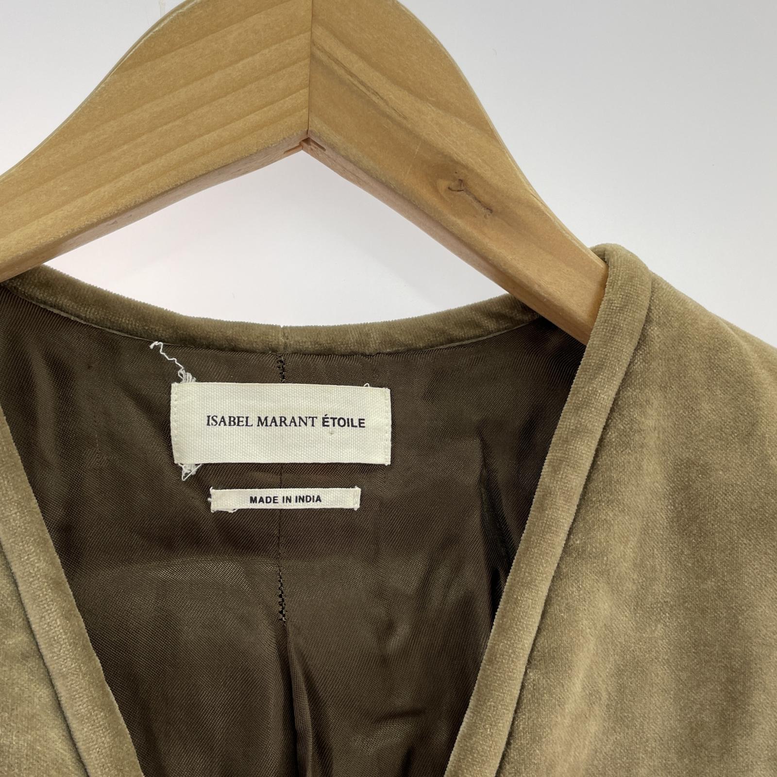 ジャケット ISABEL MARANT ETOILE ベロアブルゾン 36 マルチカラー