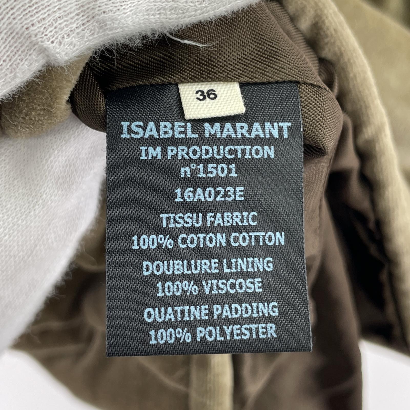 ジャケット ISABEL MARANT ETOILE ベロアブルゾン 36 マルチカラー