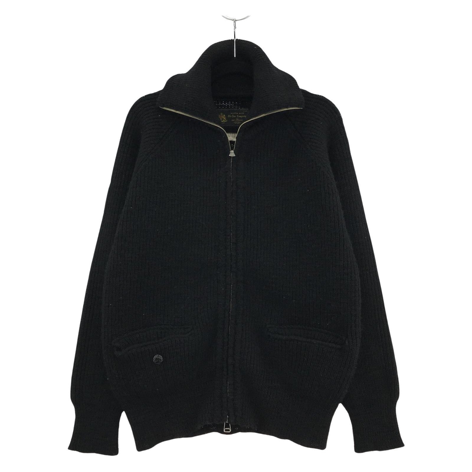 カーディガン OLD JOE & CO. TWEEDY YARN ZIP SWEATE ジップニット 10A/W-STNK ブラック