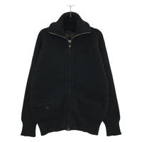 カーディガン OLD JOE & CO. TWEEDY YARN ZIP SWEATE ジップニット 10A/W-STNK ブラック