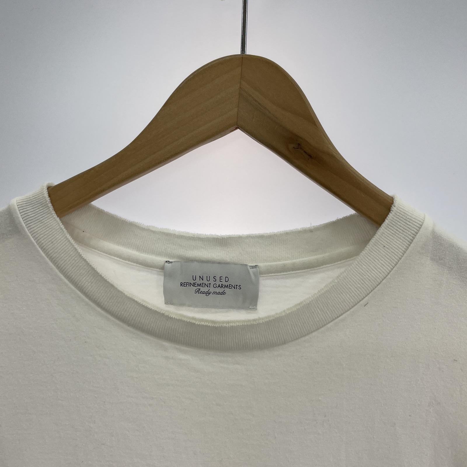 半袖Tシャツ UNUSED S/Sカットソー 3 US2015 ホワイト