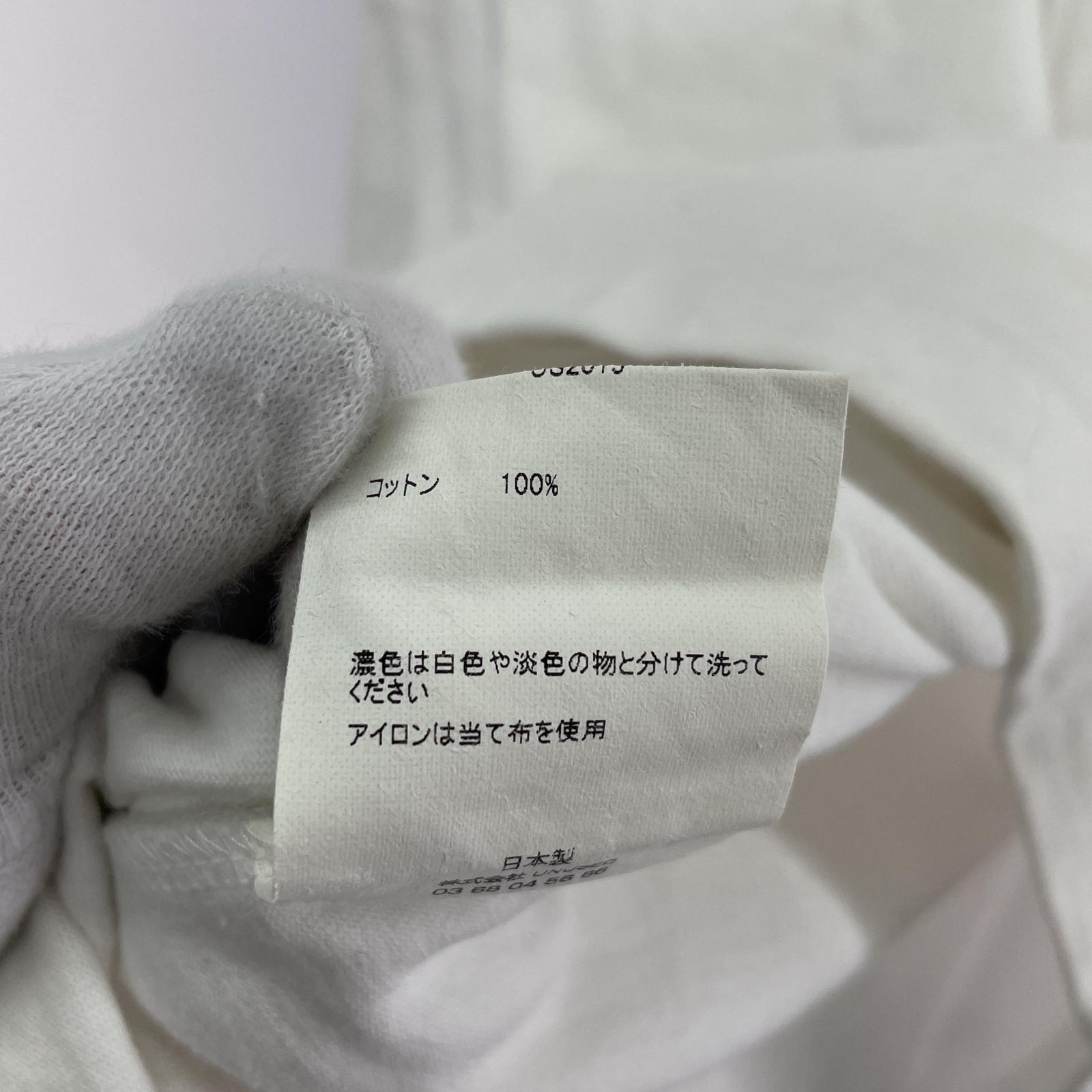 半袖Tシャツ UNUSED S/Sカットソー 3 US2015 ホワイト