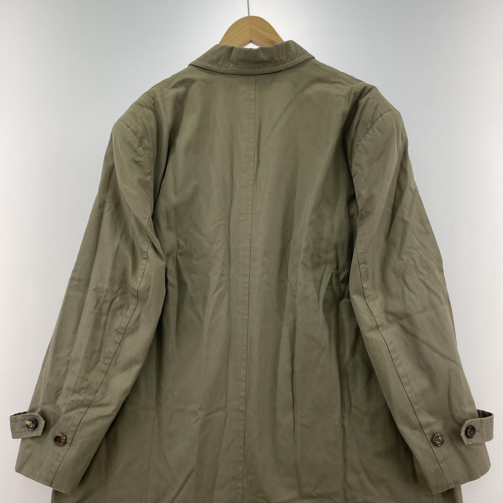 ジャケット COMME des GARCONS HOMME 80s コットンロングコート グレージュ M