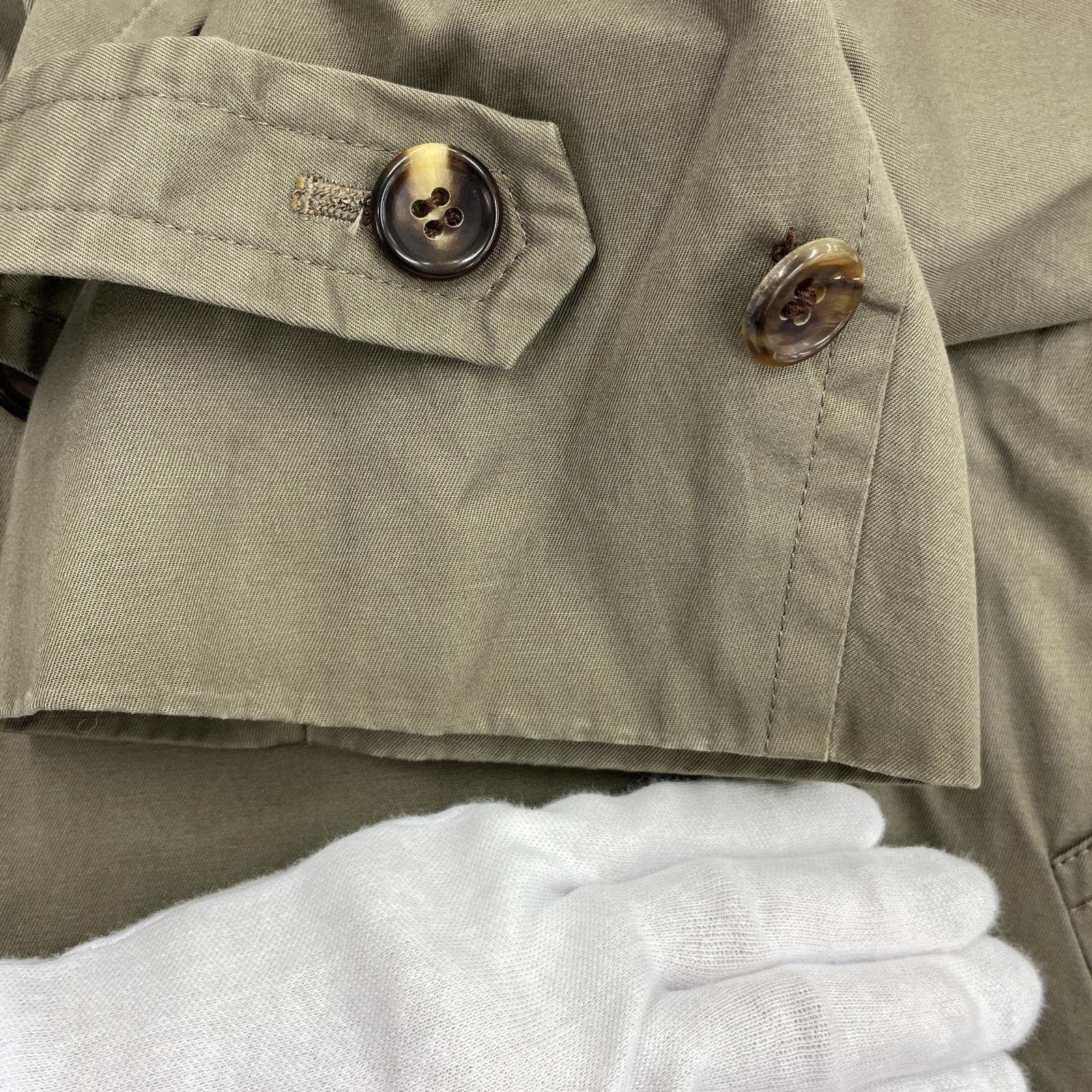 ジャケット COMME des GARCONS HOMME 80s コットンロングコート グレージュ M