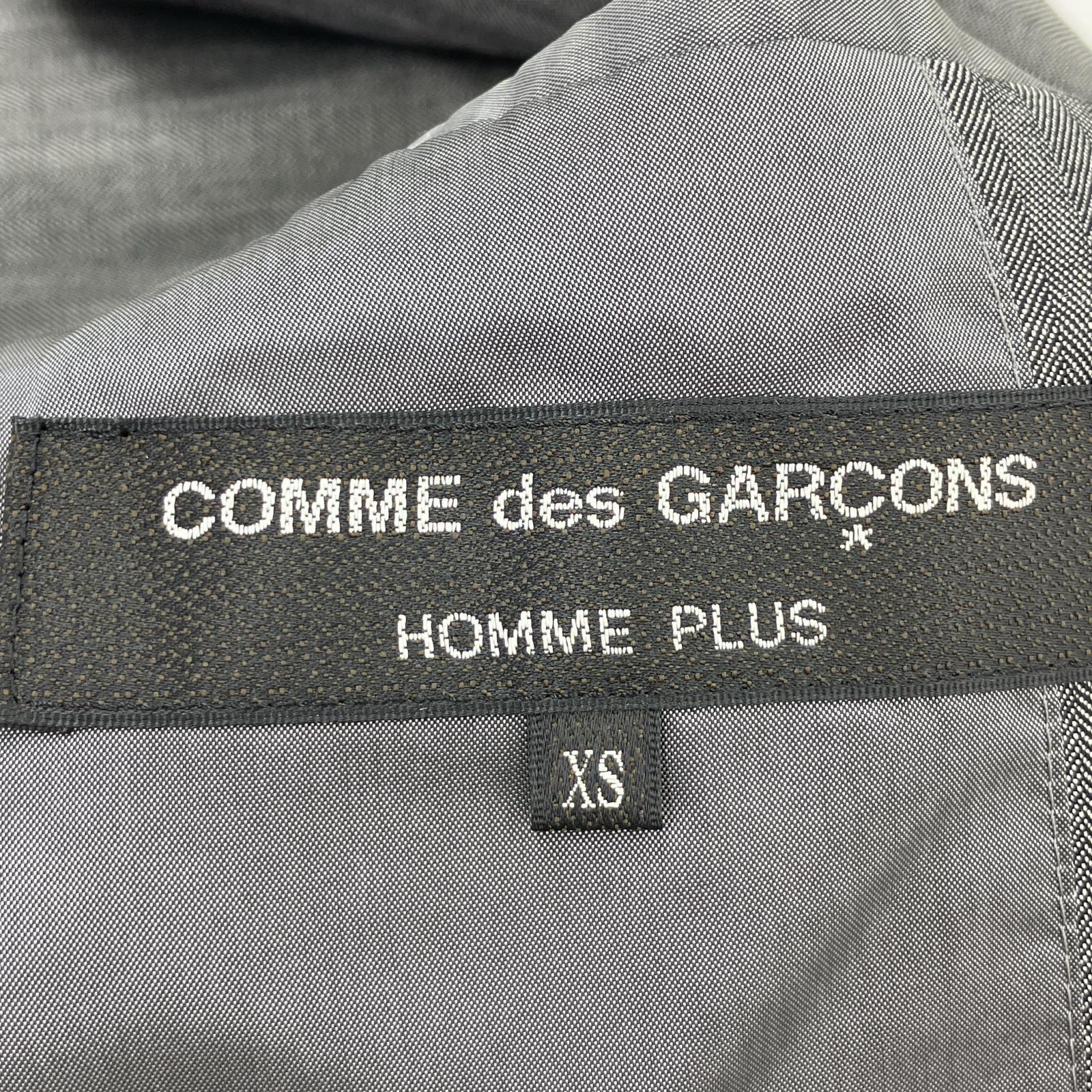 ジャケット COMME des GARCONS HOMME PLUS 13SS POOR KING期 スタッズ チャイナコート グレー グレー