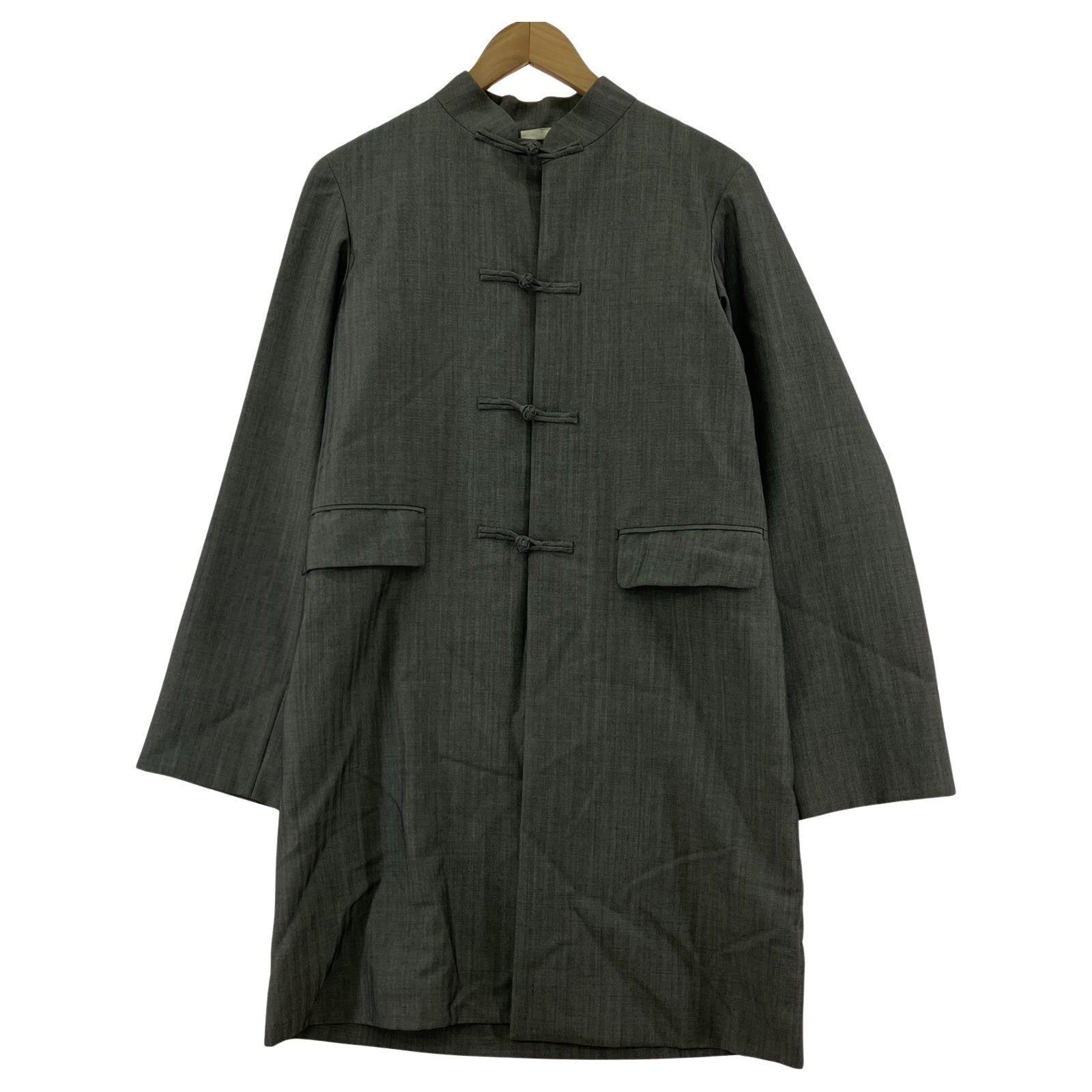 ジャケット COMME des GARCONS HOMME PLUS 13SS POOR KING期 スタッズ チャイナコート グレー グレー