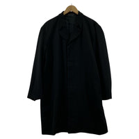 ジャケット COMME des GARCONS HOMME PLUS 80s 比翼 ウールギャバコート ブラック M ブラック