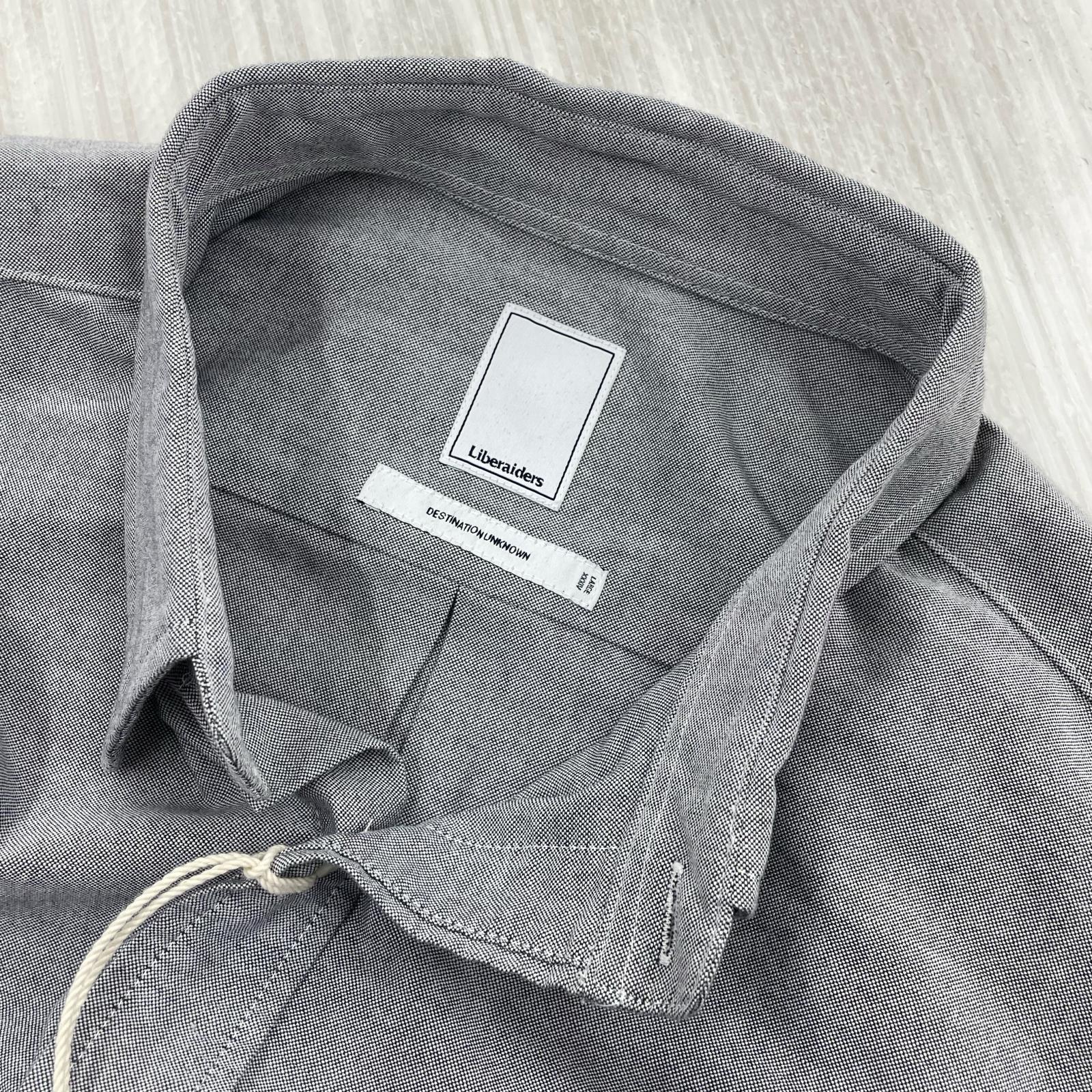 長袖シャツ Liberaiders COOLMAX OXFORD B.D SHIRT L グレー L グレー