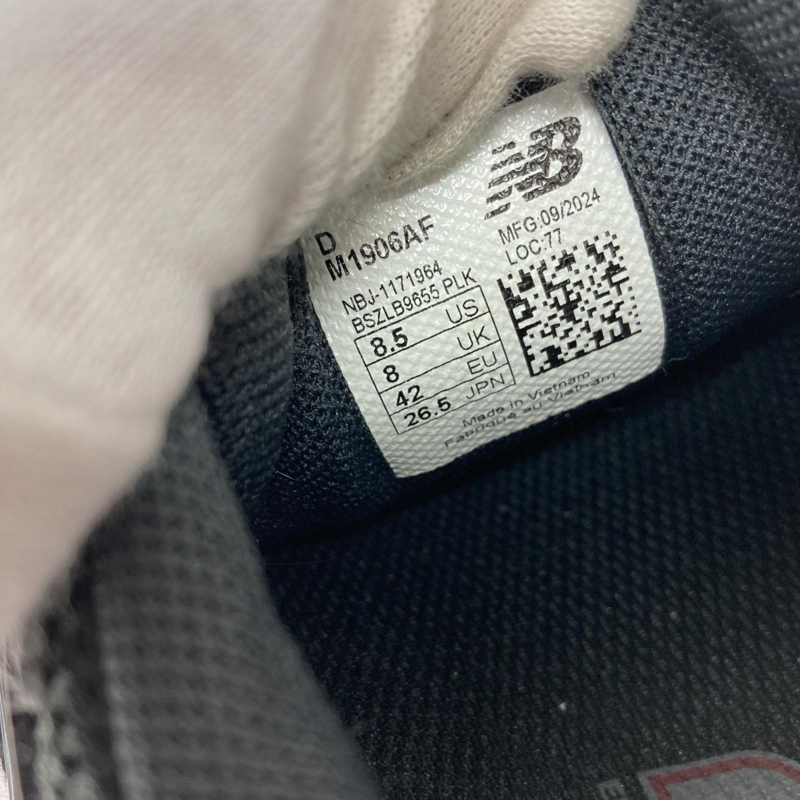 スニーカー NEW BALANCE スニーカー 26.5cm (US8 1/2 UK8 EU43) ブラック