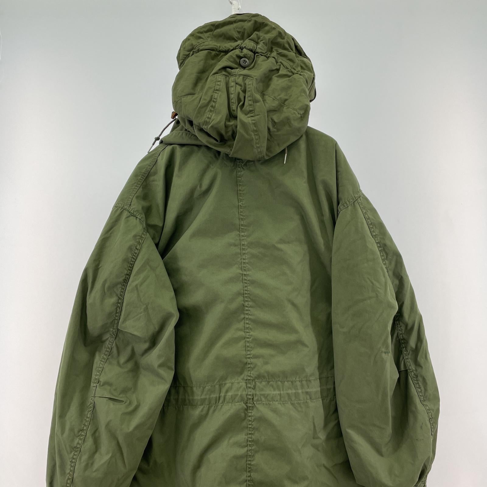 ミリタリージャケット 70's U.S.ARMY M-65 モッズコート ライナー&フード付 M カーキ