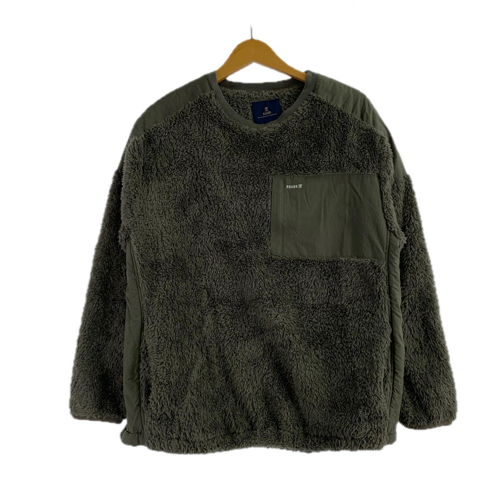 長袖Tシャツ ROARK GEN3 FLEECE P/O CREW M