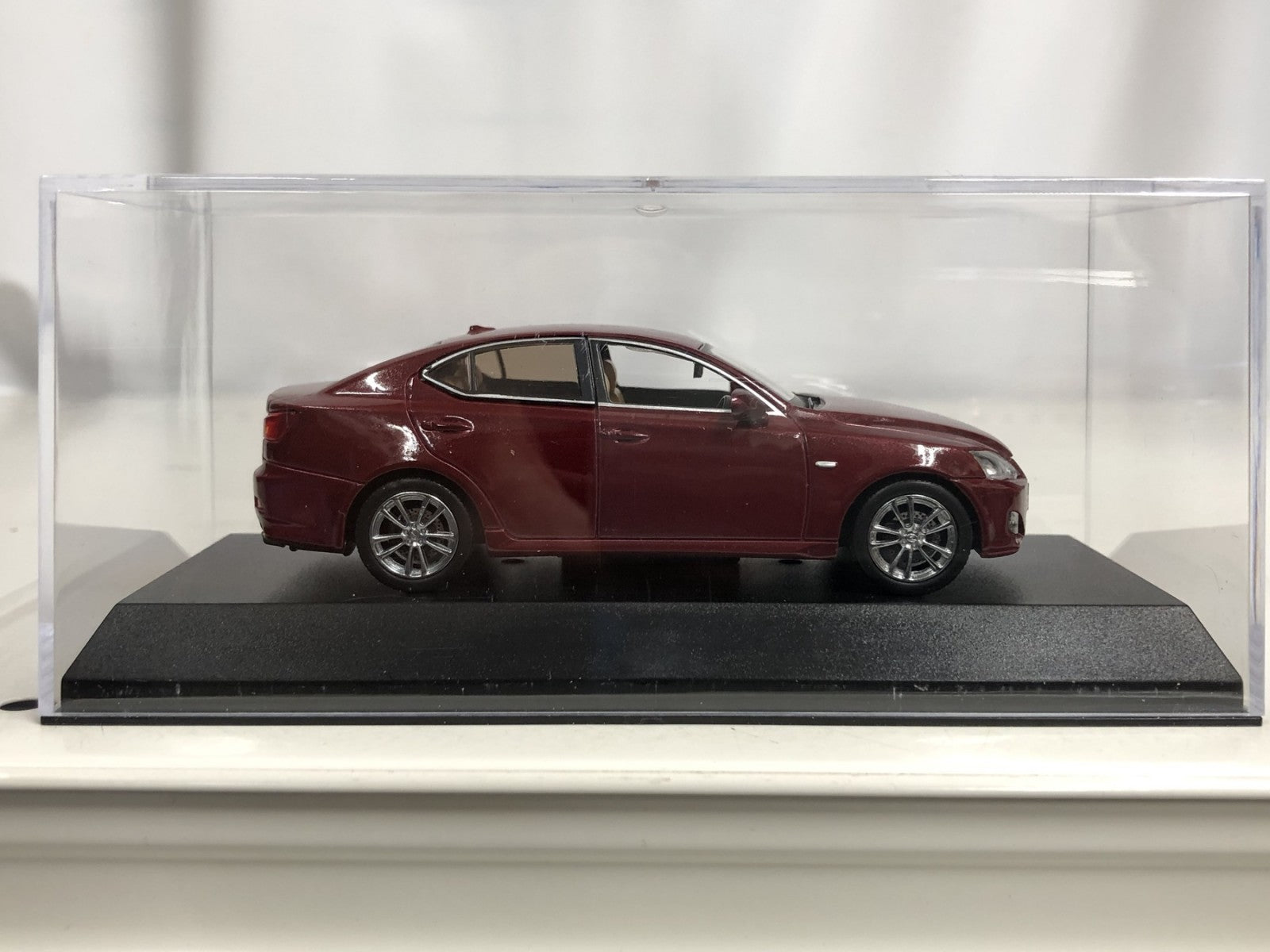 京商 Jコレクション レクサスIS350 レッドマイカ スケールカー