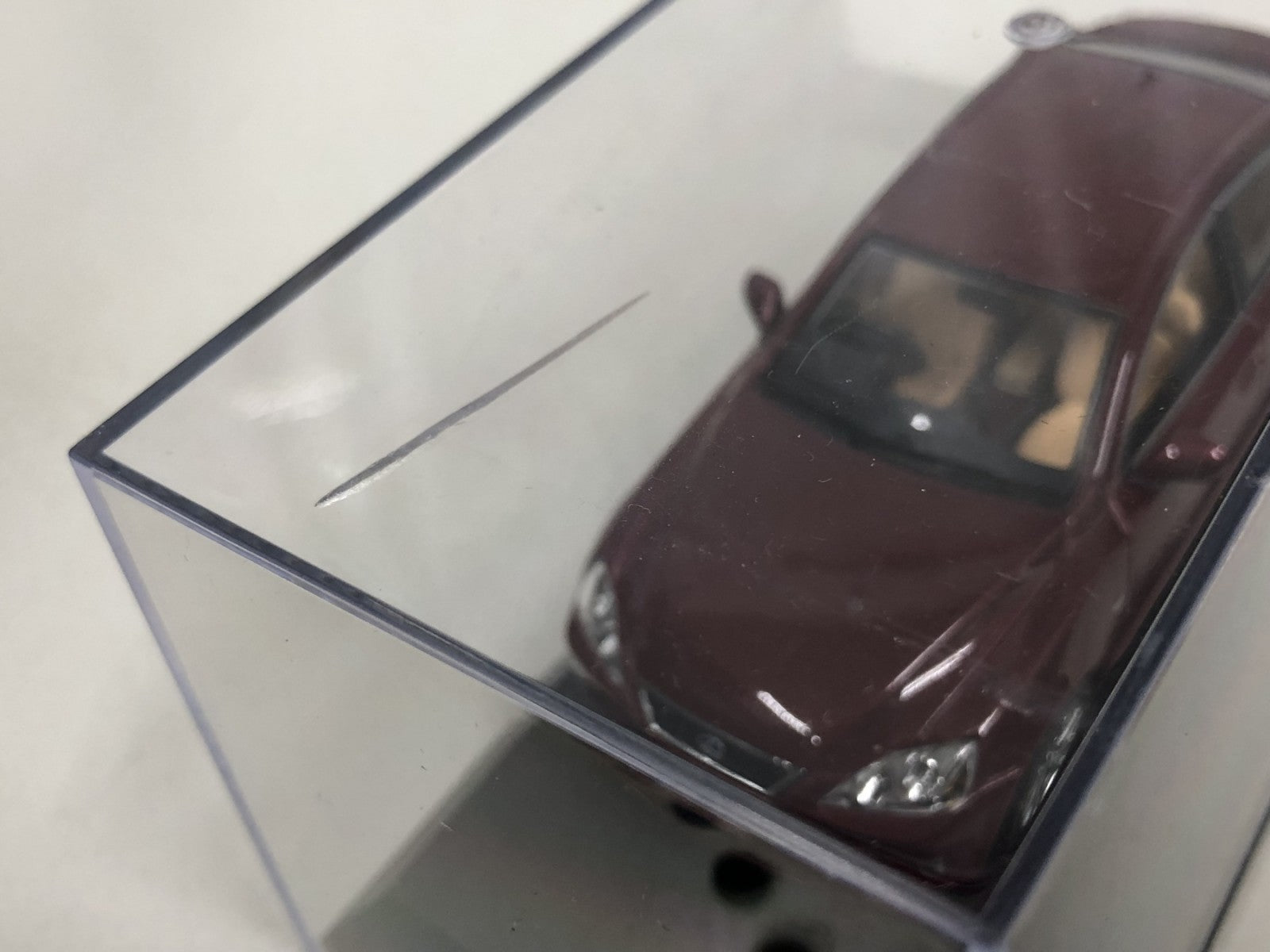京商 Jコレクション レクサスIS350 レッドマイカ スケールカー