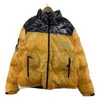 ダウンジャケット Supreme×THE NORTH FACE 23SS Trompe L'oeil Printed Nuptse Jacket トロンプルイユ プリンテッドヌプシダウンジャケット XL イエロー ND02300I