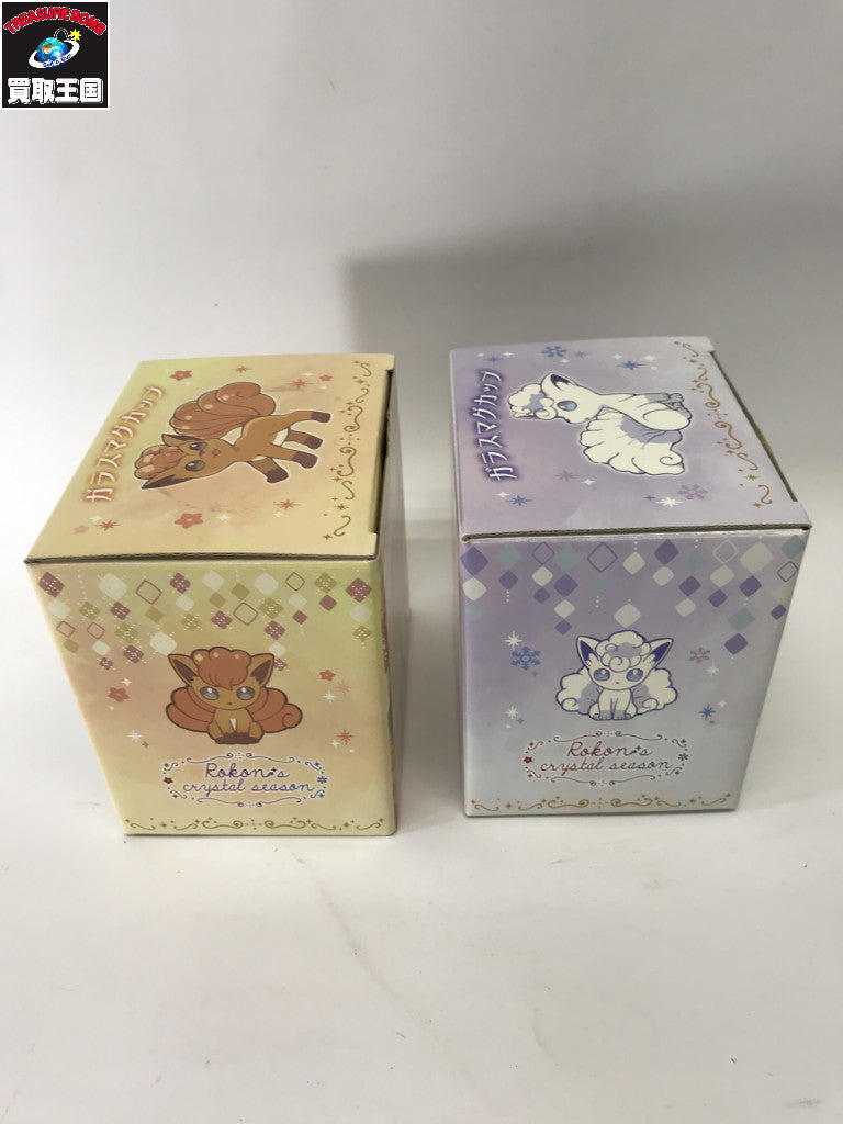 ロコン ガラスマグカップ フィギュア/グッズ
