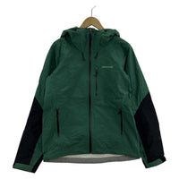 マウンテンパーカー patagonia ストレッチ ナノ ストーム ジャケット (S) 緑 S グリーン