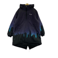 ジャケット QUEENS Long Anorak Parka M パープル