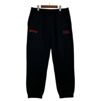 パンツ ennoy×NETFLIX×スタイリスト私物 23AW スウェットパンツ XL 黒 ブラック