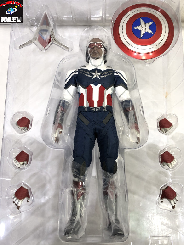 HOTTOYS ファルコン&ウィンターソルジャーキャプテンアメリカ フィギュア/グッズ
