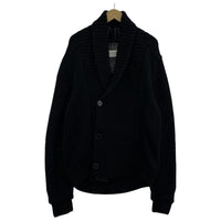 ニット MAISON MARTIN MARGIELA 11SS ここのえ期 ショールカラーニットカーディガン M ブラック M ブラック
