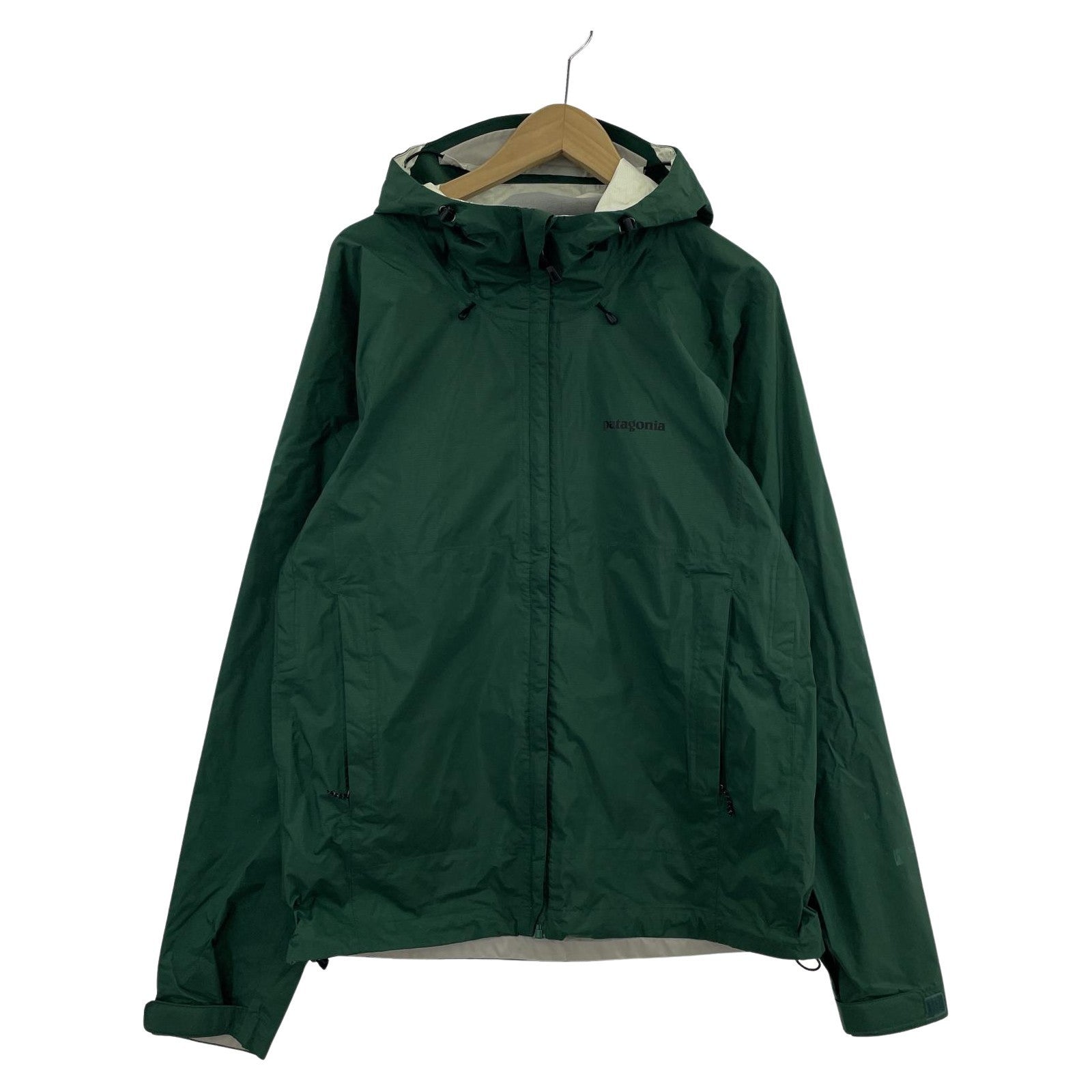 マウンテンパーカー トレントシェルジャケット 緑 (M) M グリーン