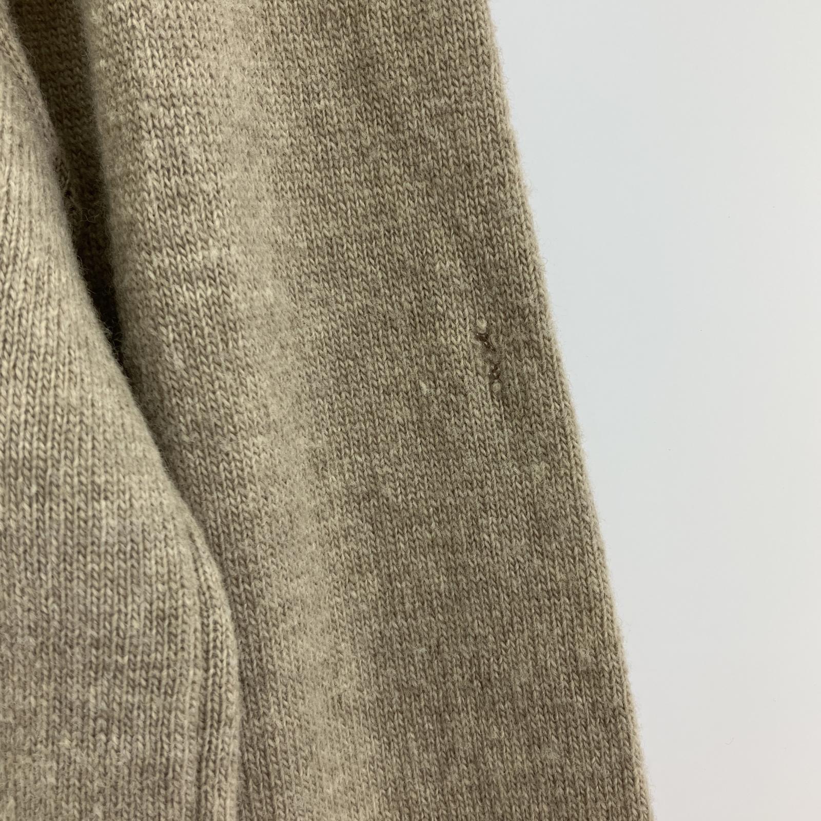 ニット MONCLER MAGLIA TRICOT CARDIGAN ドッキングジップニット M ベージュ M ベージュ