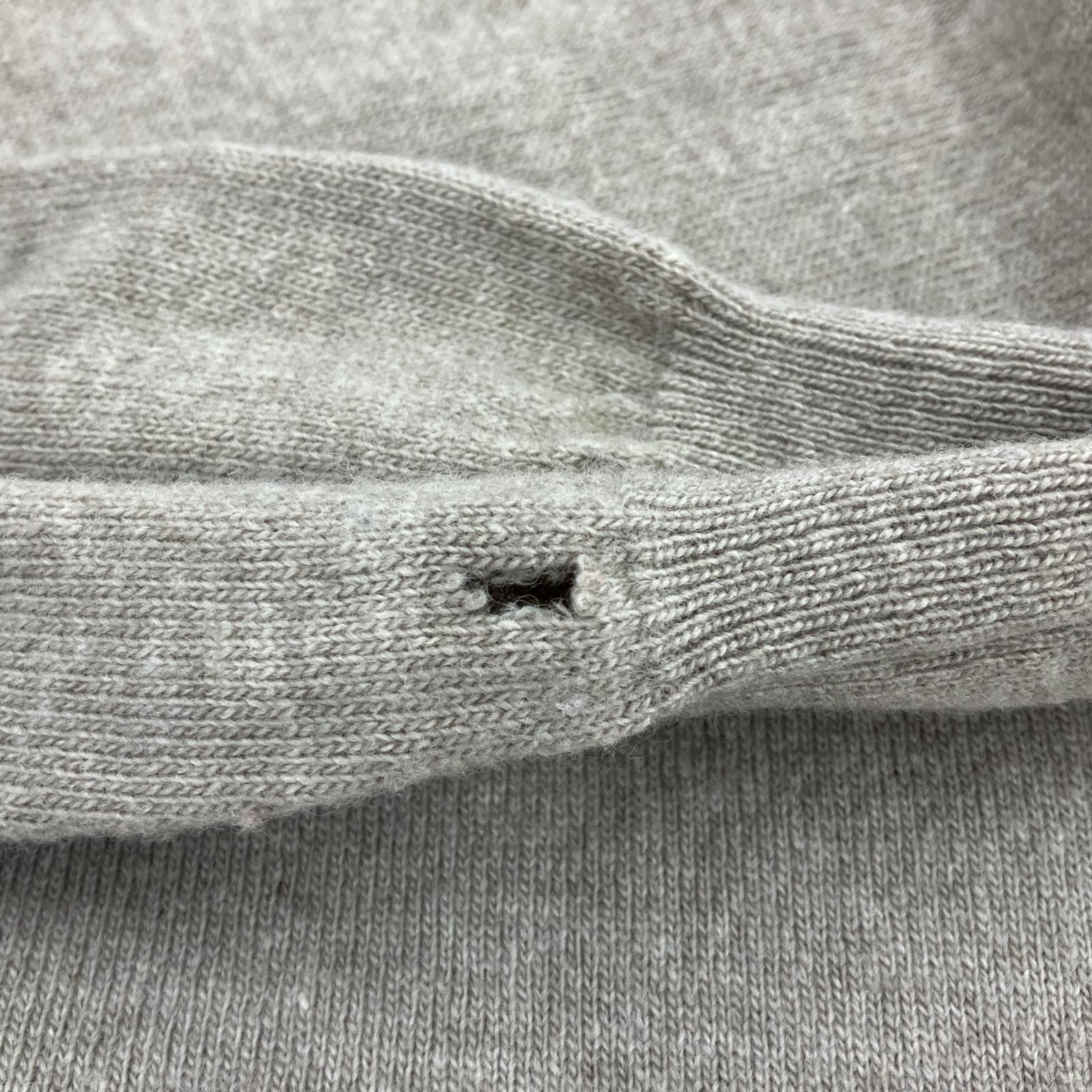ニット MONCLER MAGLIA TRICOT CARDIGAN ドッキングジップニット M ベージュ M ベージュ