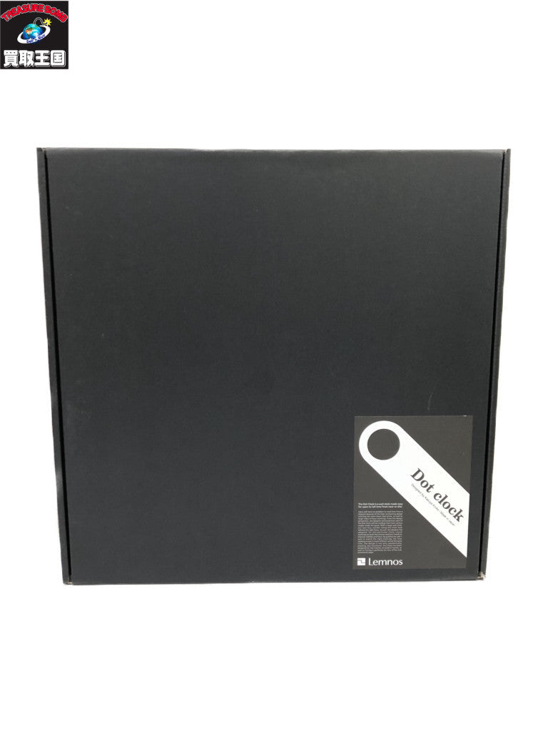 Lemnos Dot Clock KK15-13 BK 生活雑貨