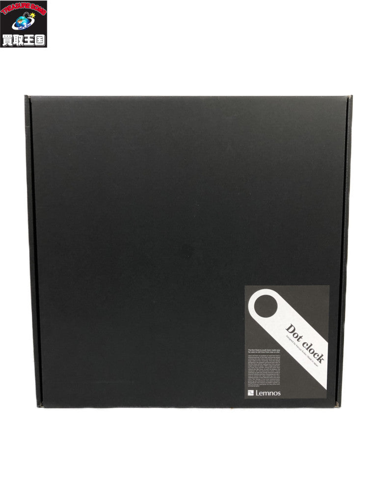 Lemnos Dot Clock KK15-13 BK 生活雑貨