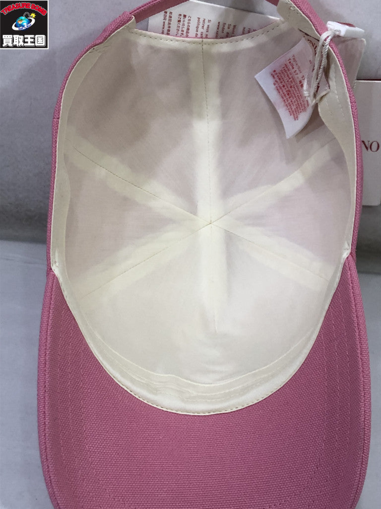 キャップ CHWS VALENTINO ベースボールキャップ ピンク