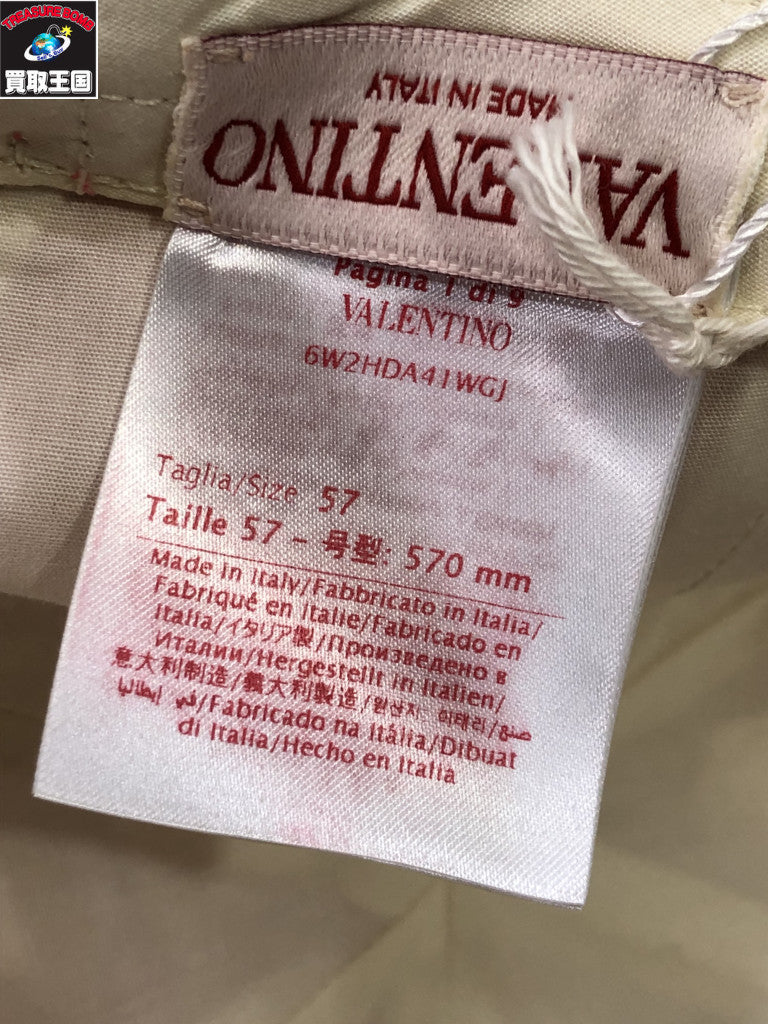キャップ CHWS VALENTINO ベースボールキャップ ピンク