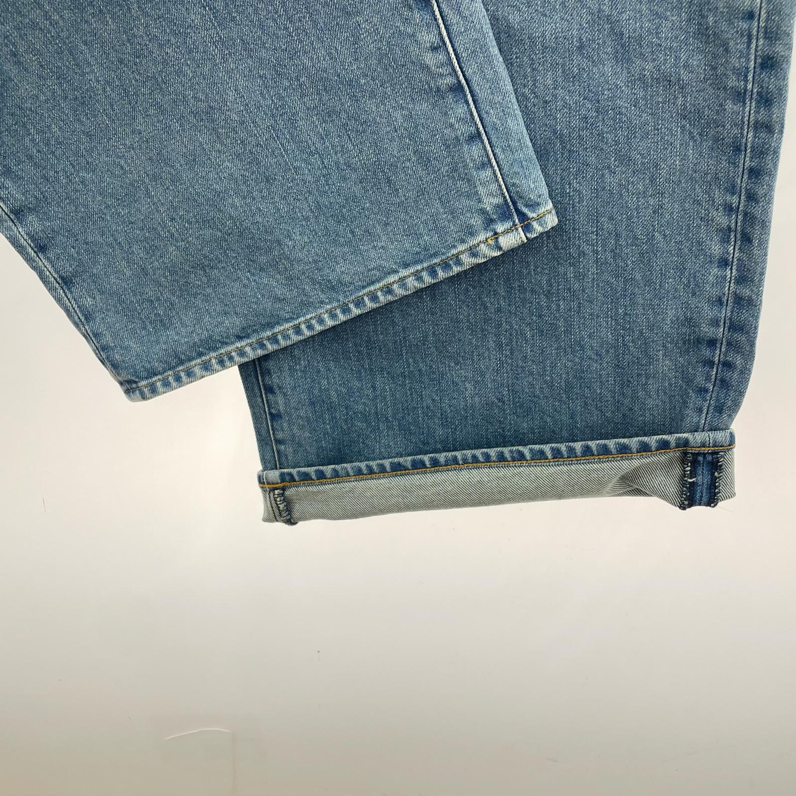 デニムパンツ BISOWN WIDE DENIM 25SS 4 ブルー