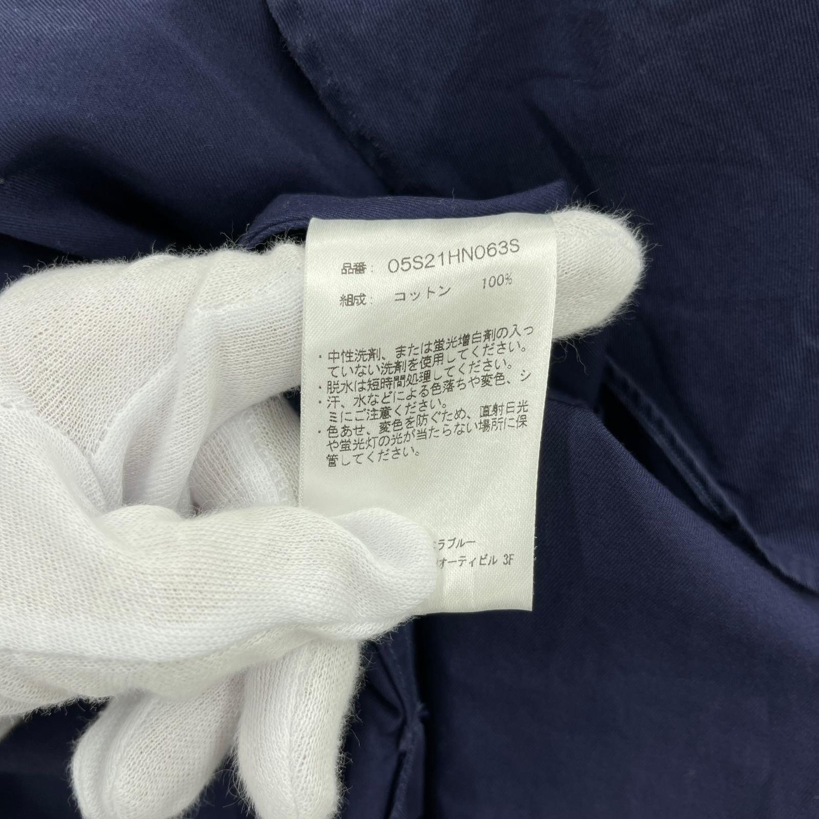 長袖シャツ RAKINES WAGAMAMA別注 Boy scout shirts サイズ2 ネイビー 3 ネイビー