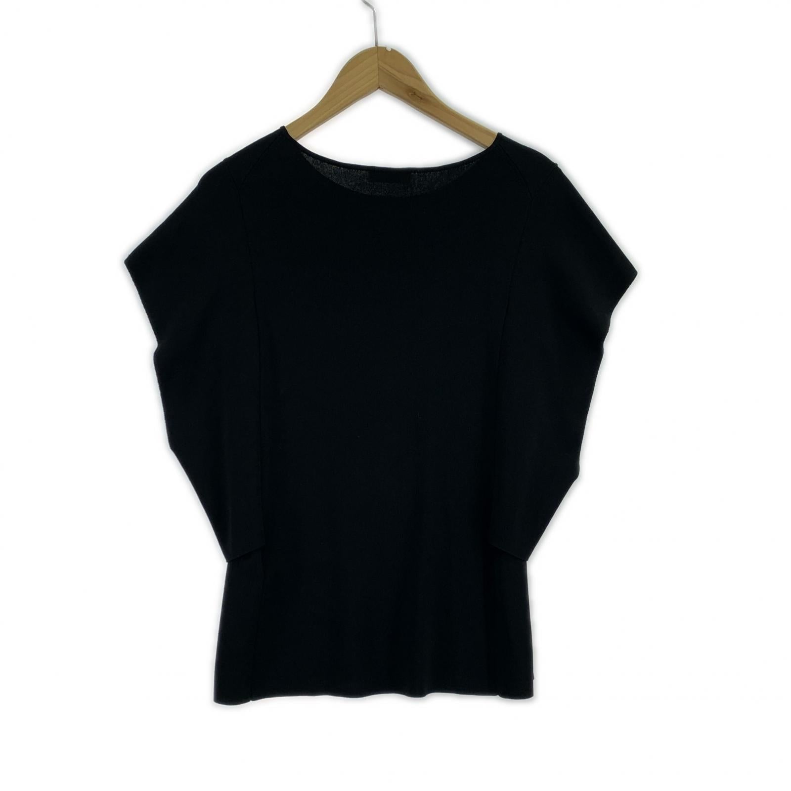 タンクトップ ANTEPRIMA 12AW VIS PATCH Nosleeve Blouse 36 BLK 36 ブラック