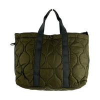 その他バッグ COMME des GARCONS ESTELLE RIP QUILT TOTE BAG カーキ グリーン