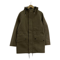 ジャケット sandro フーデッドコート サイズS カーキ S