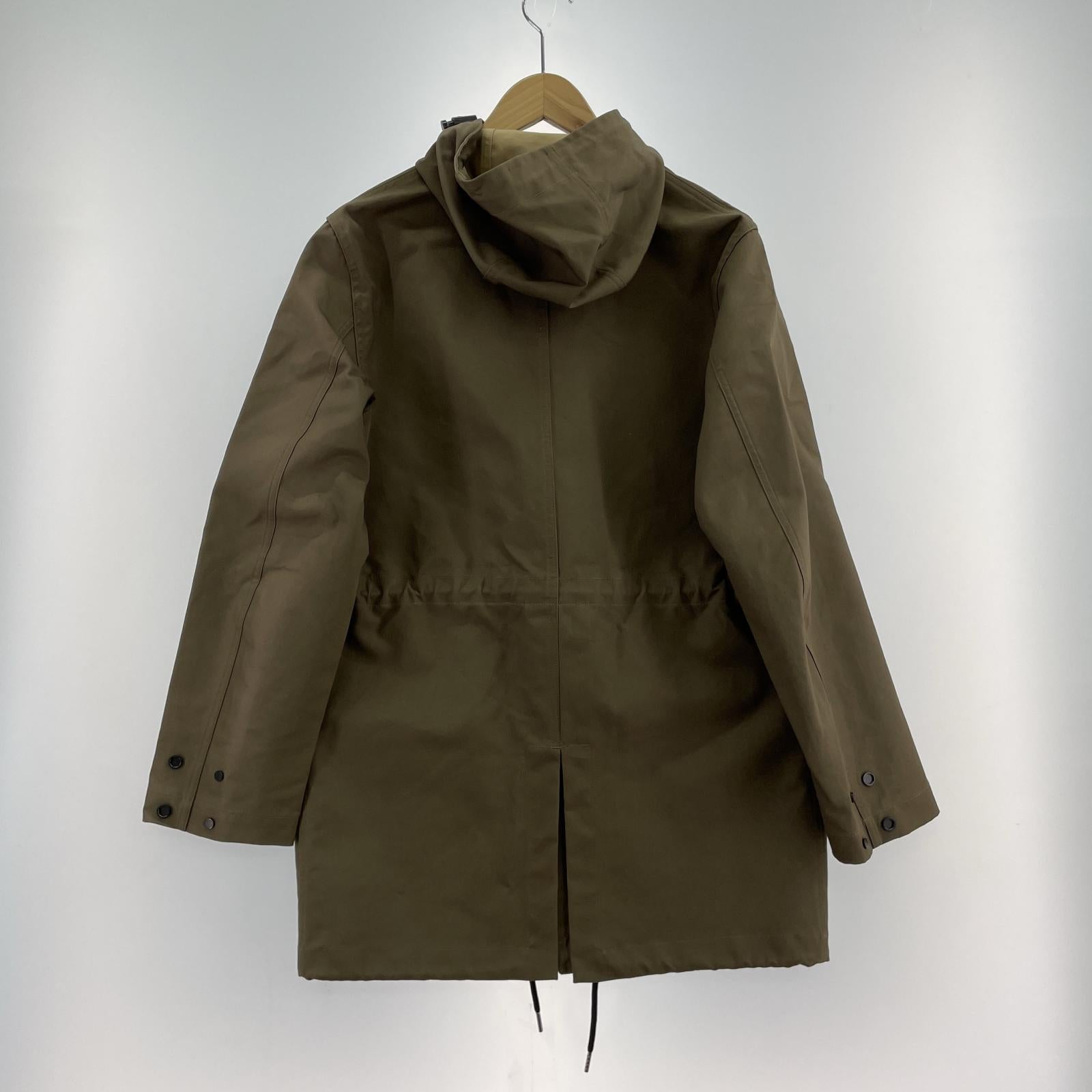 ジャケット sandro フーデッドコート サイズS カーキ S