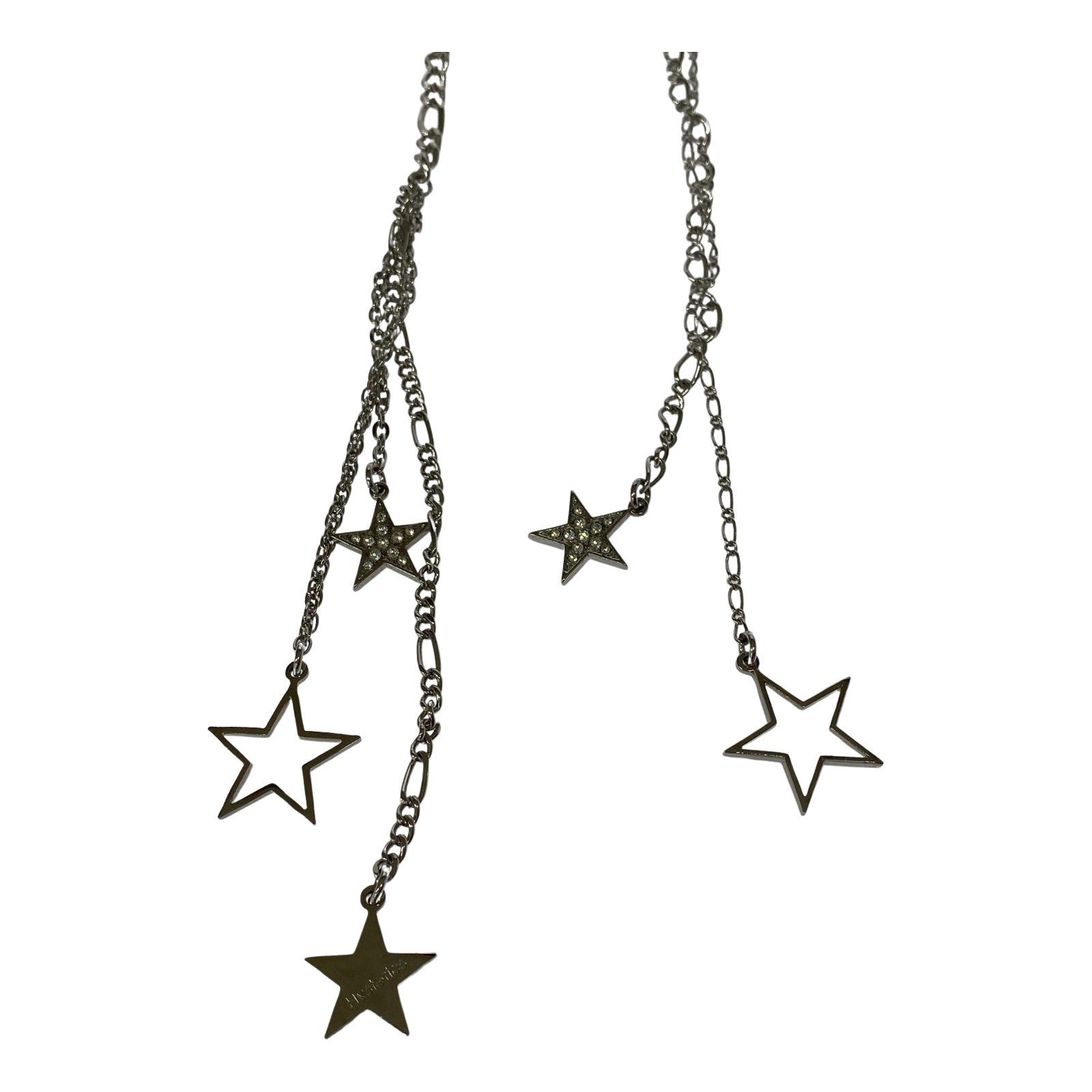 その他アクセサリー mini heart broken earrings シルバー