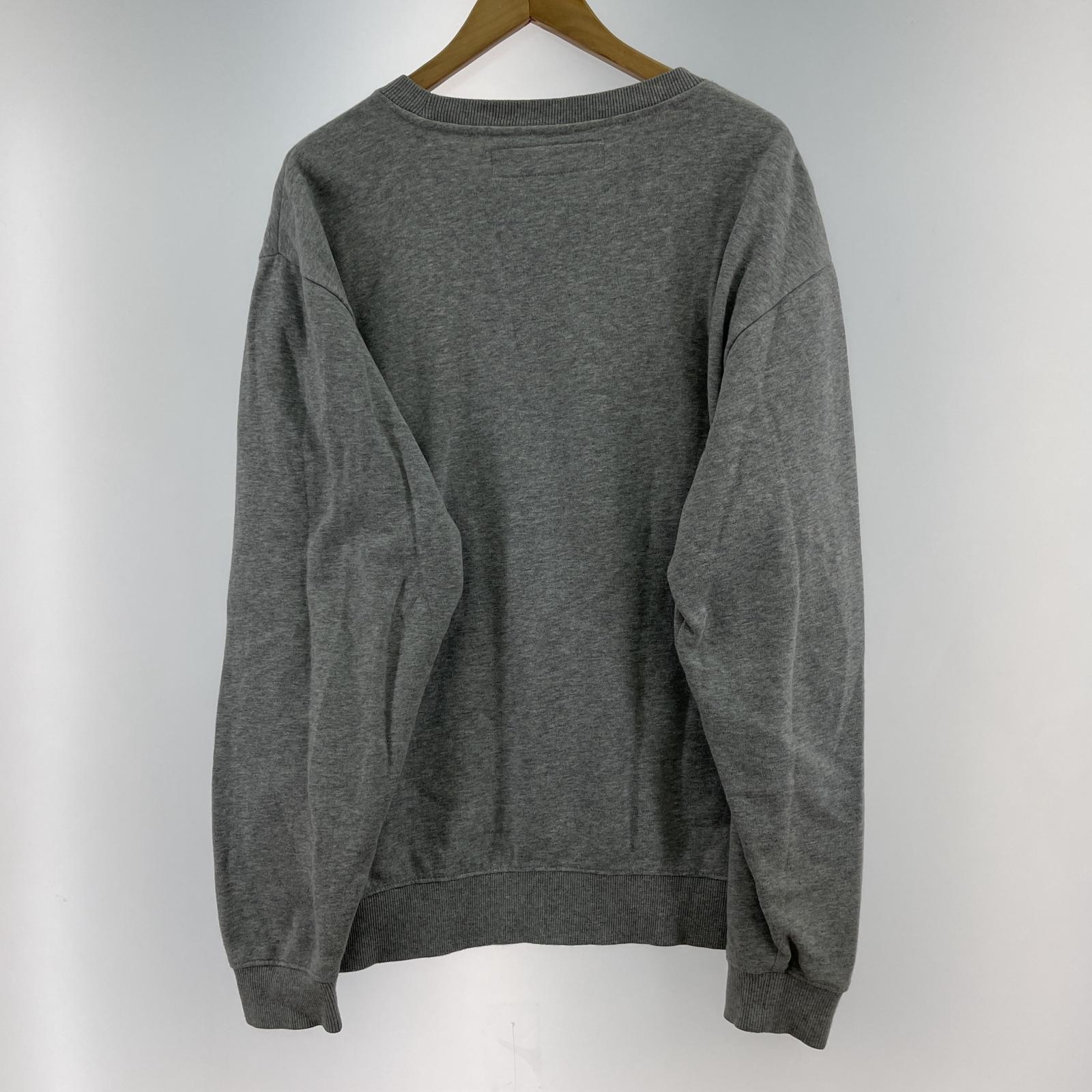 スウェット GUESS 90s ロゴスウェット L GRY L グレー