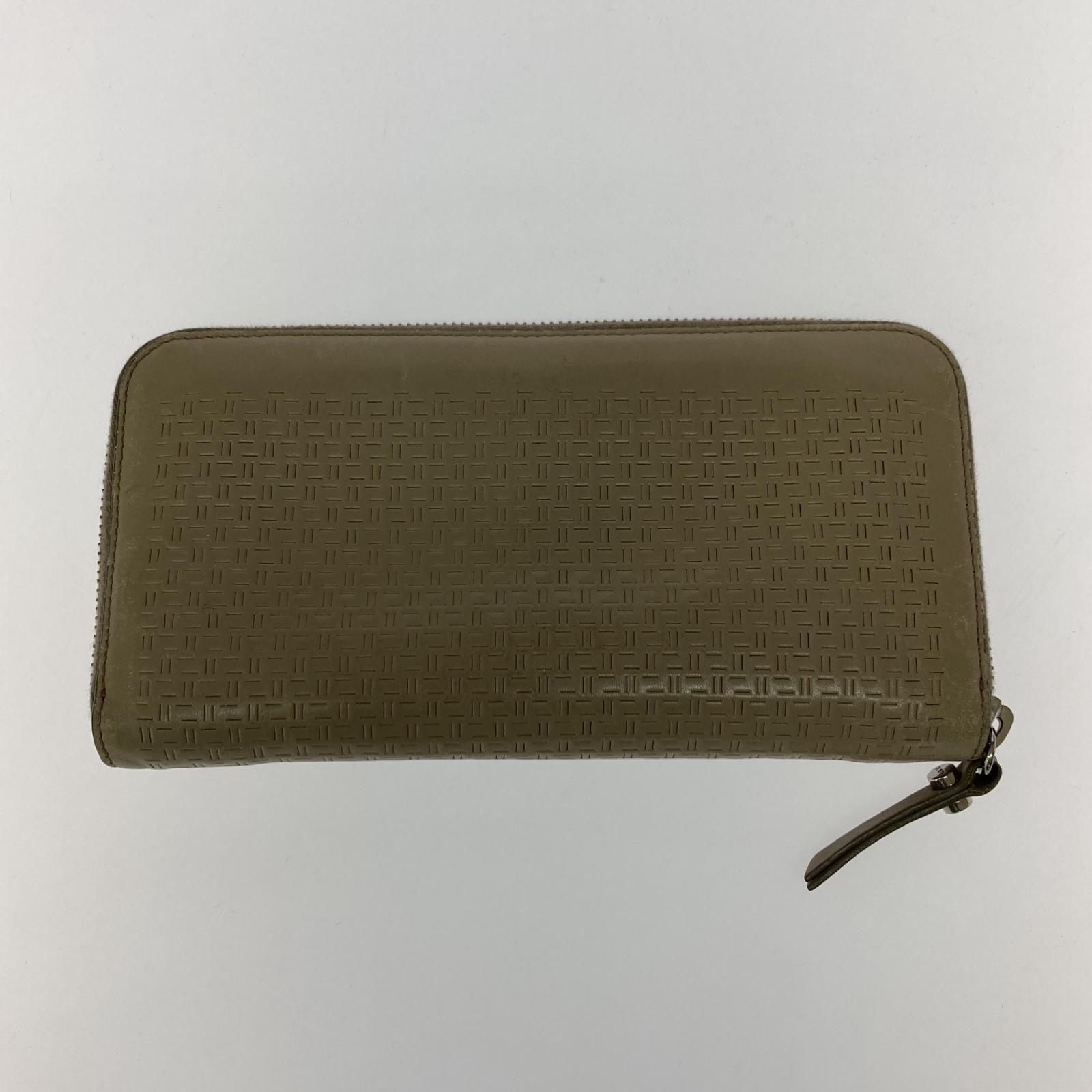 長財布 TOD’S ラウンドジップ長財布 ベージュ
