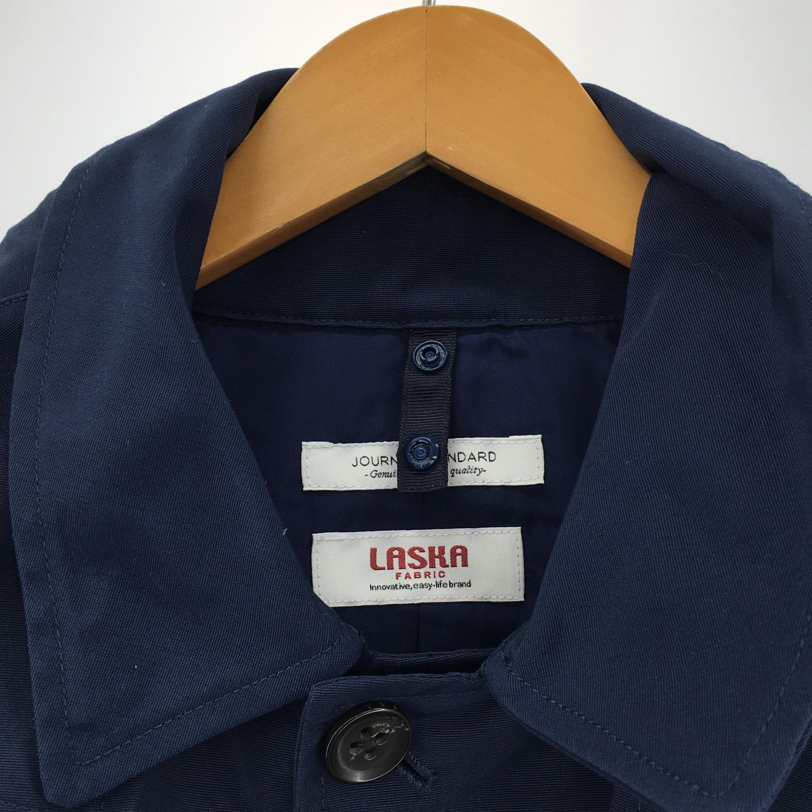 ジャケット LASKA Fabric ジャケット ネイビー M M ネイビー