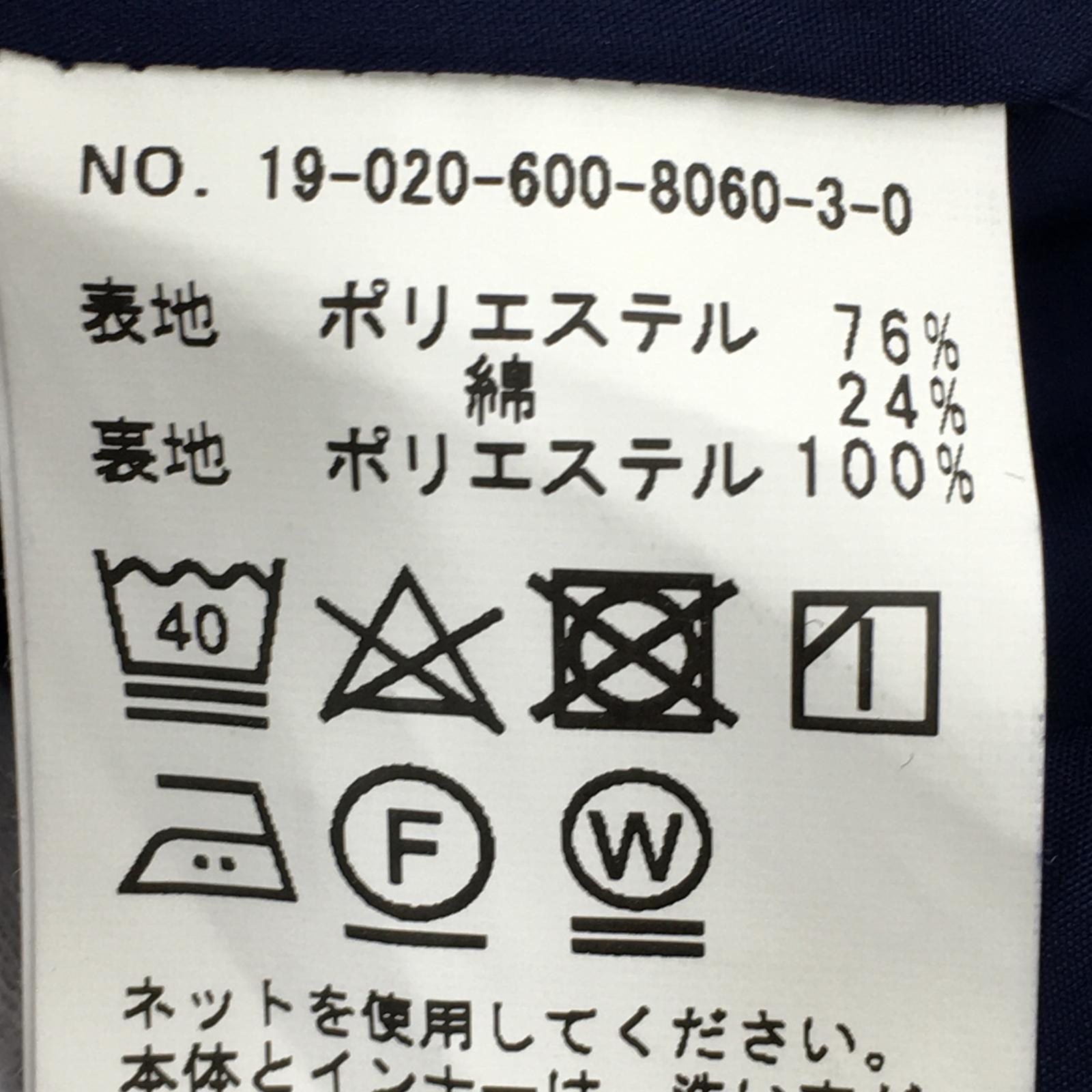 ジャケット LASKA Fabric ジャケット ネイビー M M ネイビー