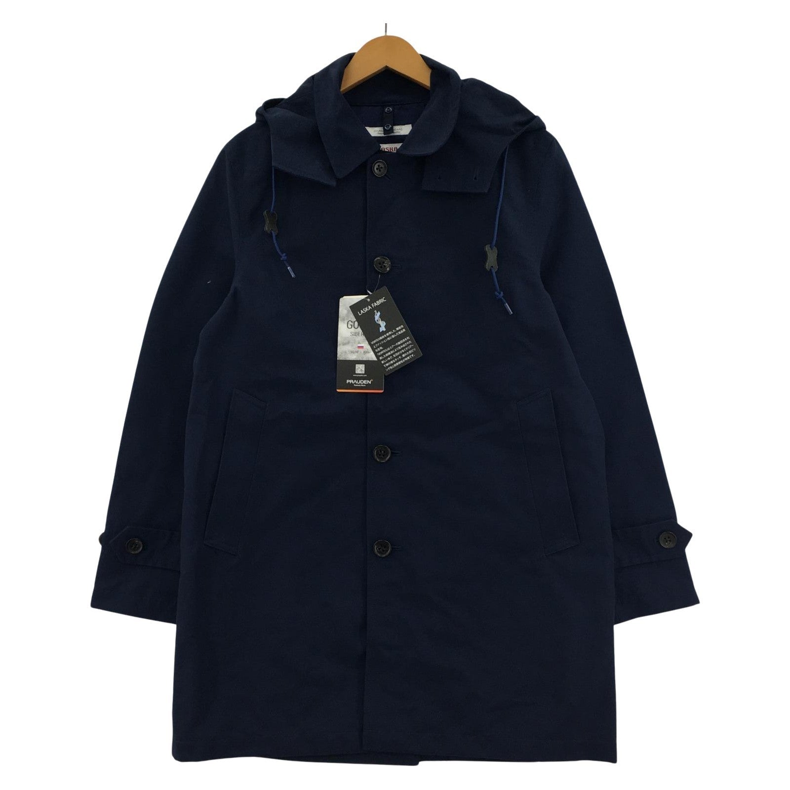 ジャケット LASKA Fabric ジャケット ネイビー M M ネイビー