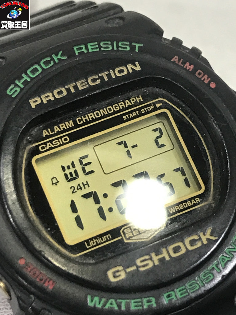 腕時計 DW-5700TH-1JF ラバー デジタル 腕時計