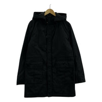 ジャケット BURBERRY BLACK LABEL フーデッドコート M 黒 M