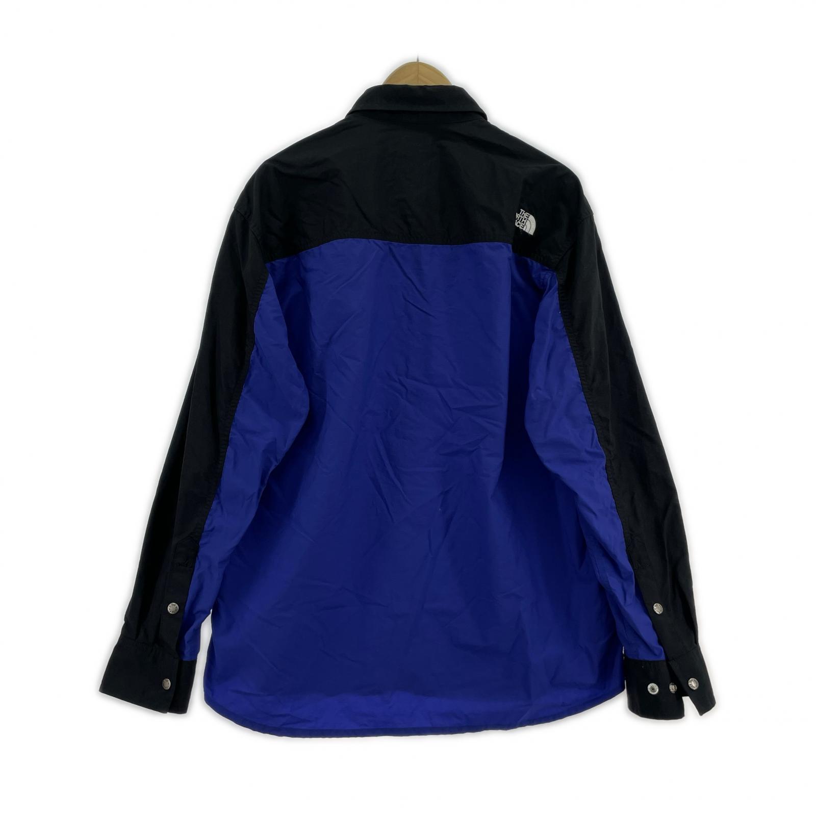 ブルゾン シャツ ロングスリーブヌプシシャツ 青(L) L ブルー